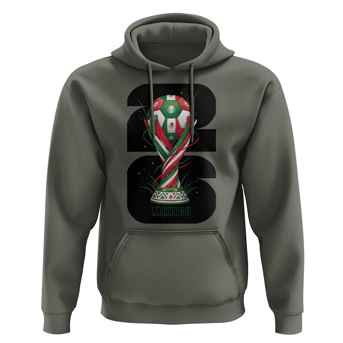 Proud Mexico National Soccer Lover Fan Gift Hoodie