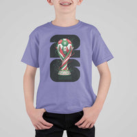 Proud Mexico National Soccer Lover Fan Gift T Shirt For Kid