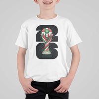 Proud Mexico National Soccer Lover Fan Gift T Shirt For Kid