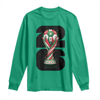 Proud Mexico National Soccer Lover Fan Gift Long Sleeve Shirt