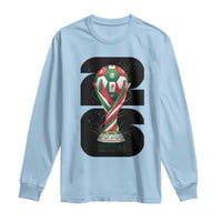 Proud Mexico National Soccer Lover Fan Gift Long Sleeve Shirt