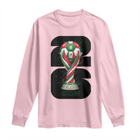 Proud Mexico National Soccer Lover Fan Gift Long Sleeve Shirt