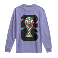 Proud Mexico National Soccer Lover Fan Gift Long Sleeve Shirt