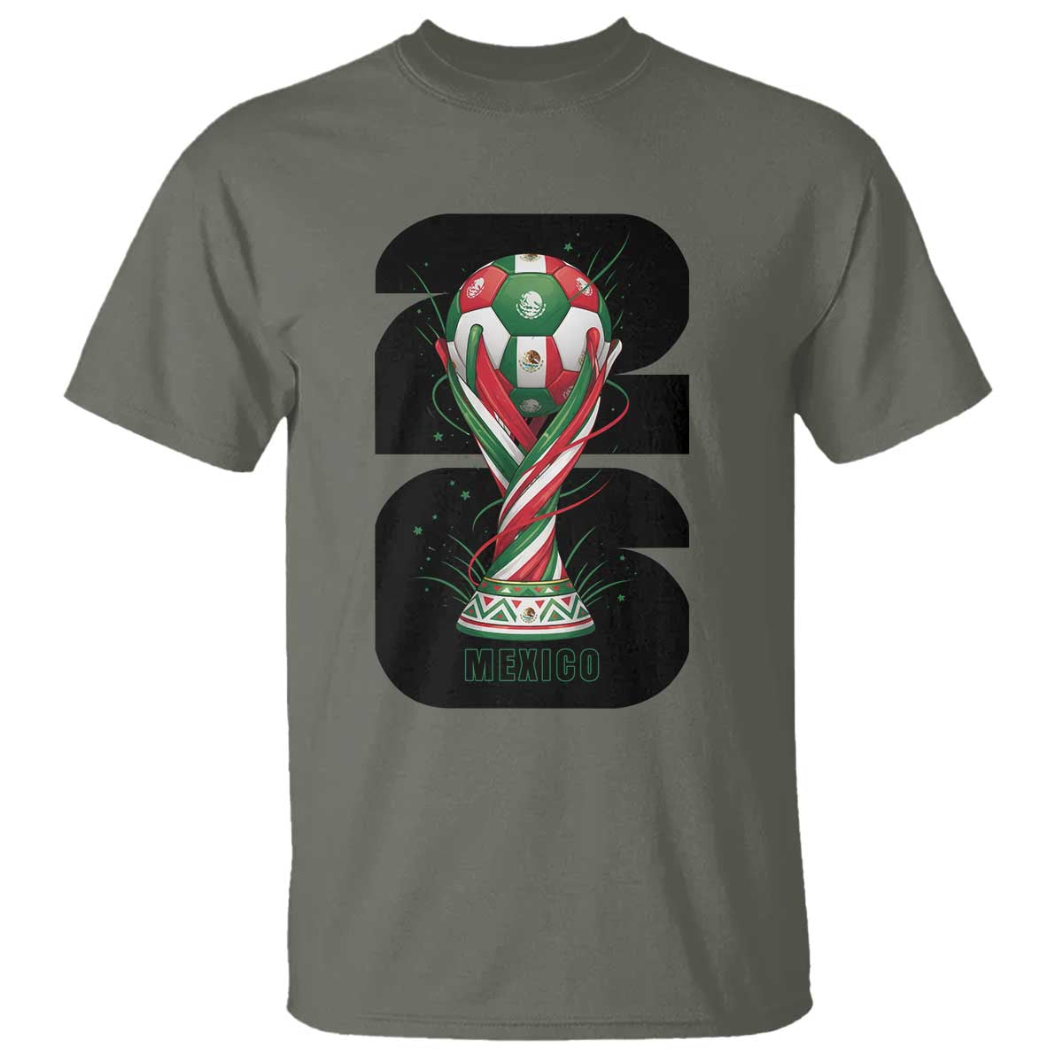 Proud Mexico National Soccer Lover Fan Gift T Shirt