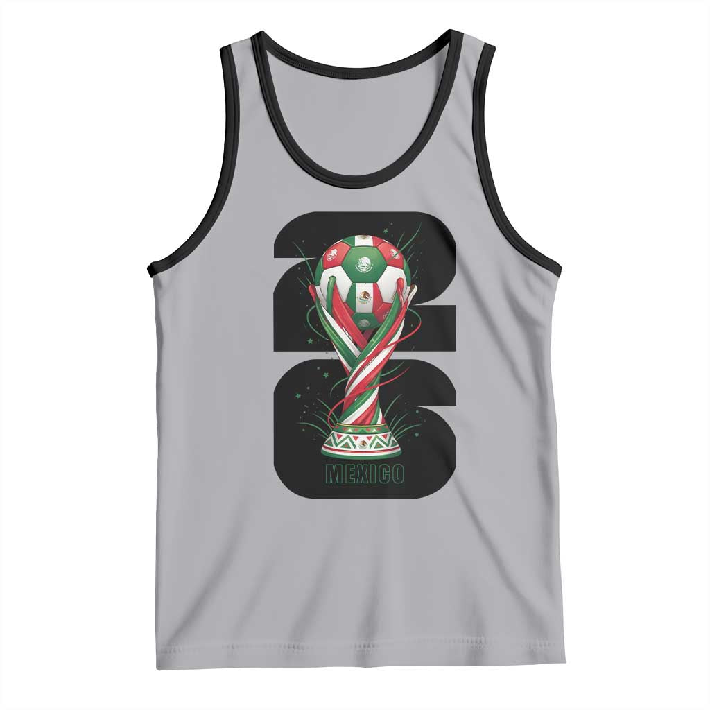 Proud Mexico National Soccer Lover Fan Gift Tank Top