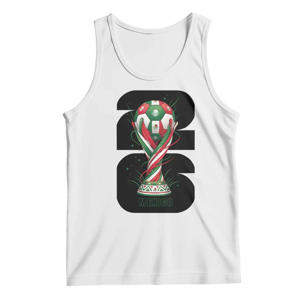 Proud Mexico National Soccer Lover Fan Gift Tank Top