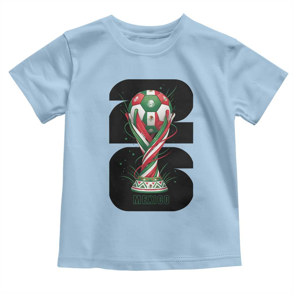 Proud Mexico National Soccer Lover Fan Gift Toddler T Shirt