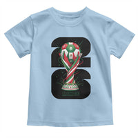 Proud Mexico National Soccer Lover Fan Gift Toddler T Shirt