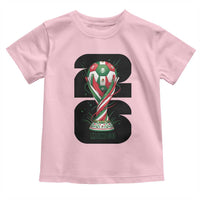Proud Mexico National Soccer Lover Fan Gift Toddler T Shirt