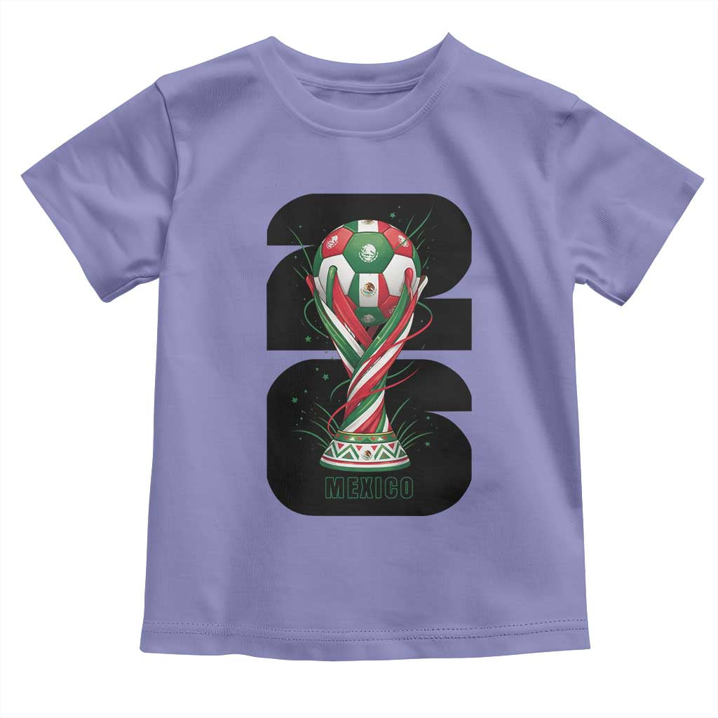 Proud Mexico National Soccer Lover Fan Gift Toddler T Shirt