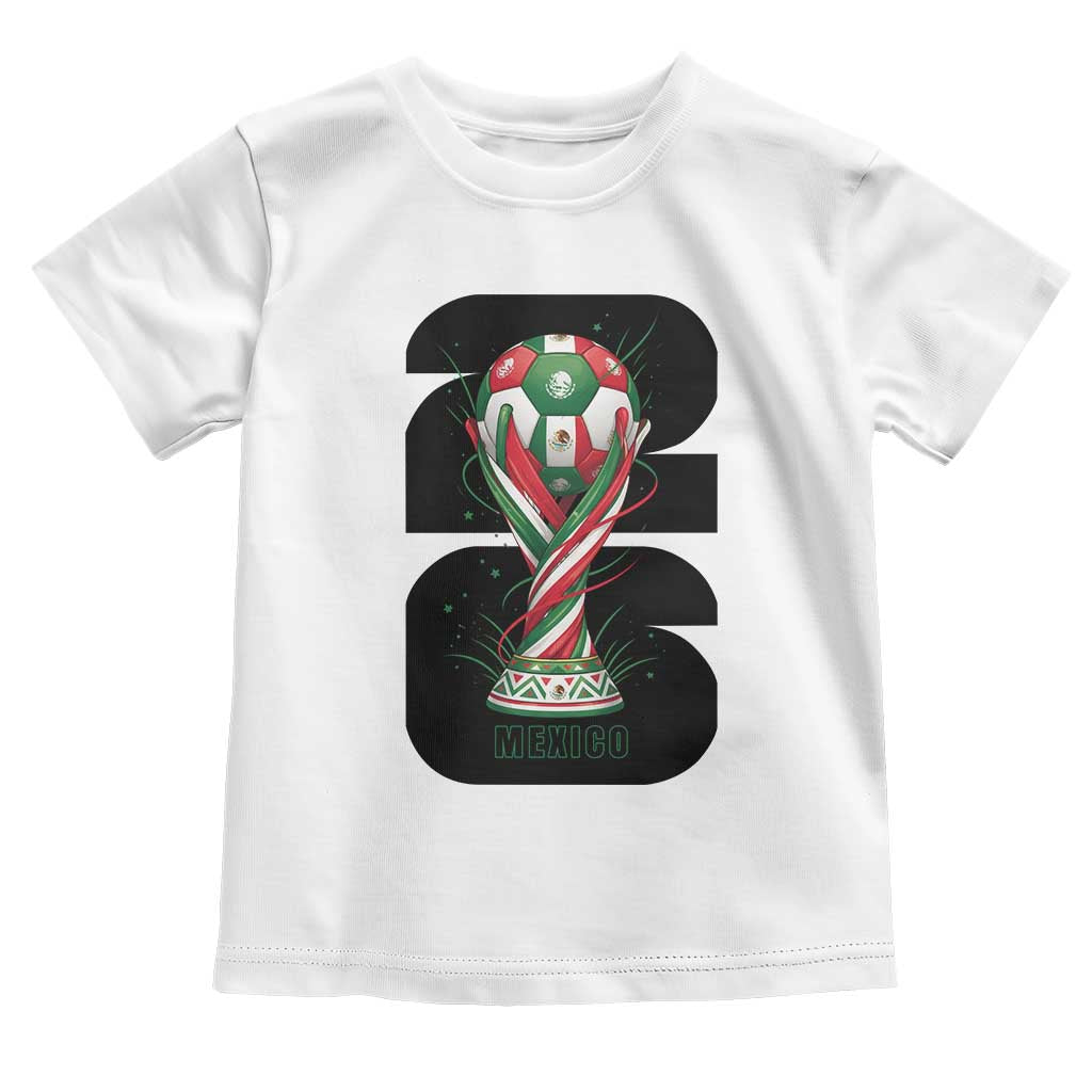 Proud Mexico National Soccer Lover Fan Gift Toddler T Shirt