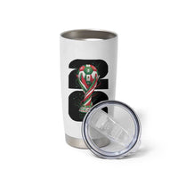 Proud Mexico National Soccer Lover Fan Gift Tumbler Cup