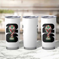 Proud Mexico National Soccer Lover Fan Gift Tumbler Cup