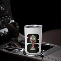 Proud Mexico National Soccer Lover Fan Gift Tumbler Cup