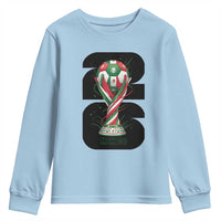 Proud Mexico National Soccer Lover Fan Gift Youth Sweatshirt