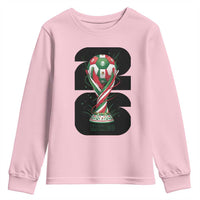 Proud Mexico National Soccer Lover Fan Gift Youth Sweatshirt