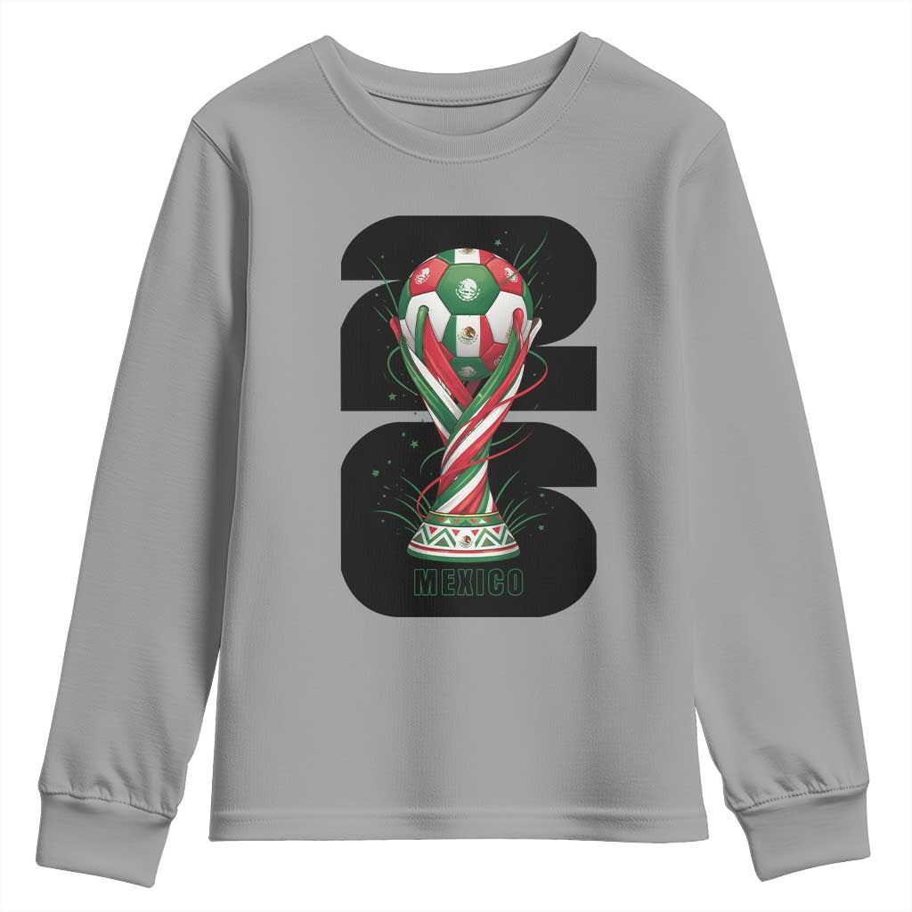 Proud Mexico National Soccer Lover Fan Gift Youth Sweatshirt