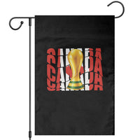 Proud Canada National Soccer Lover Fan Gift Garden Flag