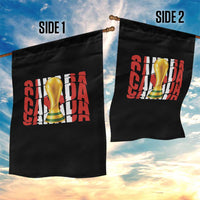 Proud Canada National Soccer Lover Fan Gift Garden Flag