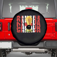 Proud Canada National Soccer Lover Fan Gift Spare Tire Cover