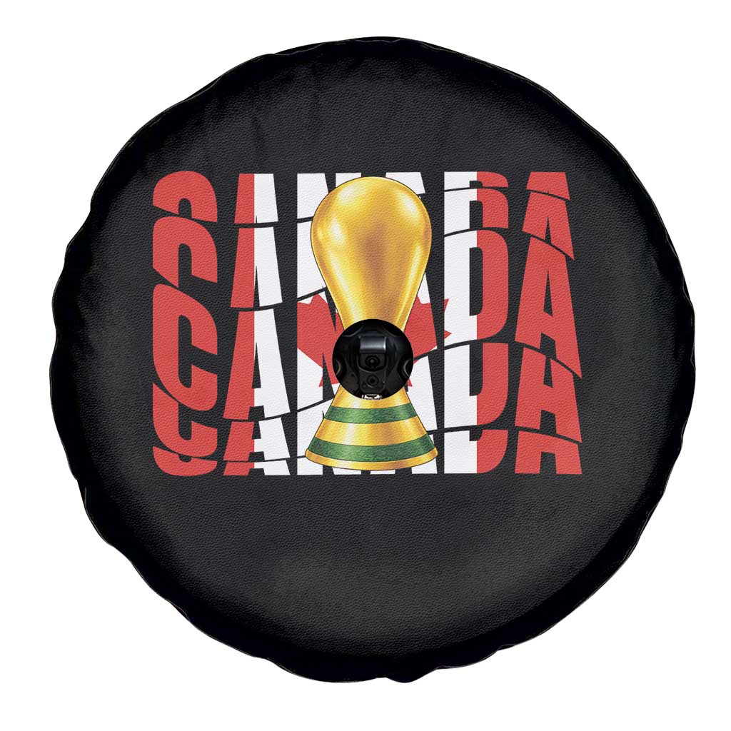 Proud Canada National Soccer Lover Fan Gift Spare Tire Cover