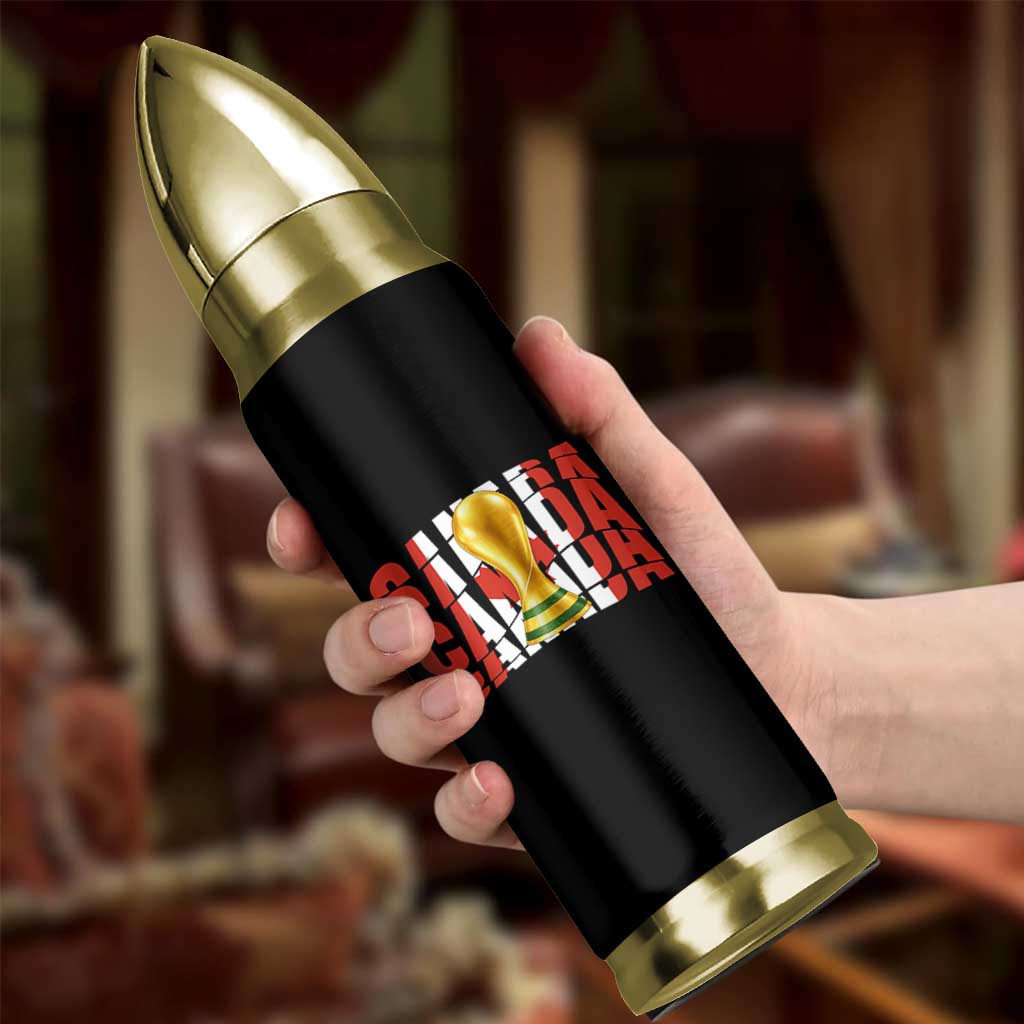 Proud Canada National Soccer Lover Fan Gift Bullet Tumbler