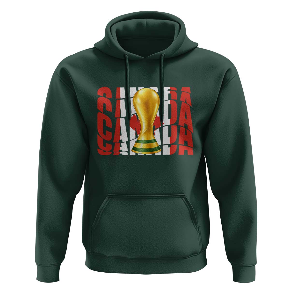 Proud Canada National Soccer Lover Fan Gift Hoodie
