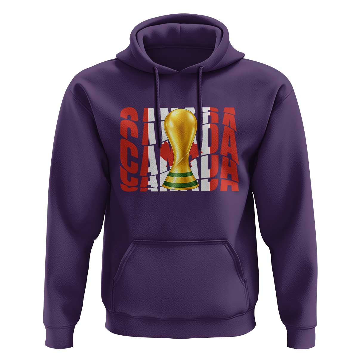 Proud Canada National Soccer Lover Fan Gift Hoodie