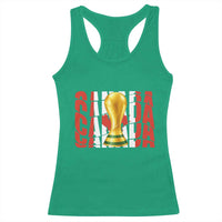 Proud Canada National Soccer Lover Fan Gift Racerback Tank Top