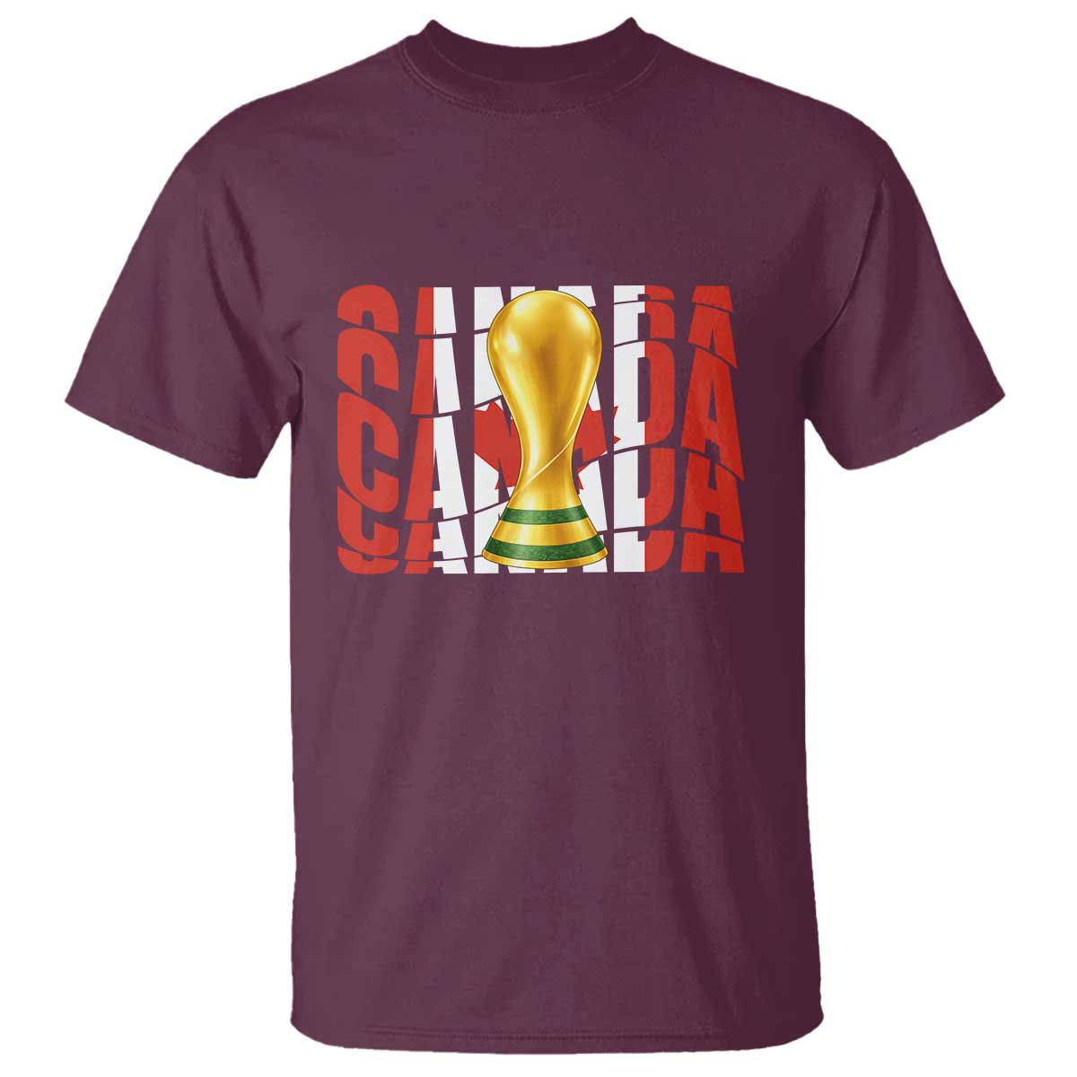 Proud Canada National Soccer Lover Fan Gift T Shirt