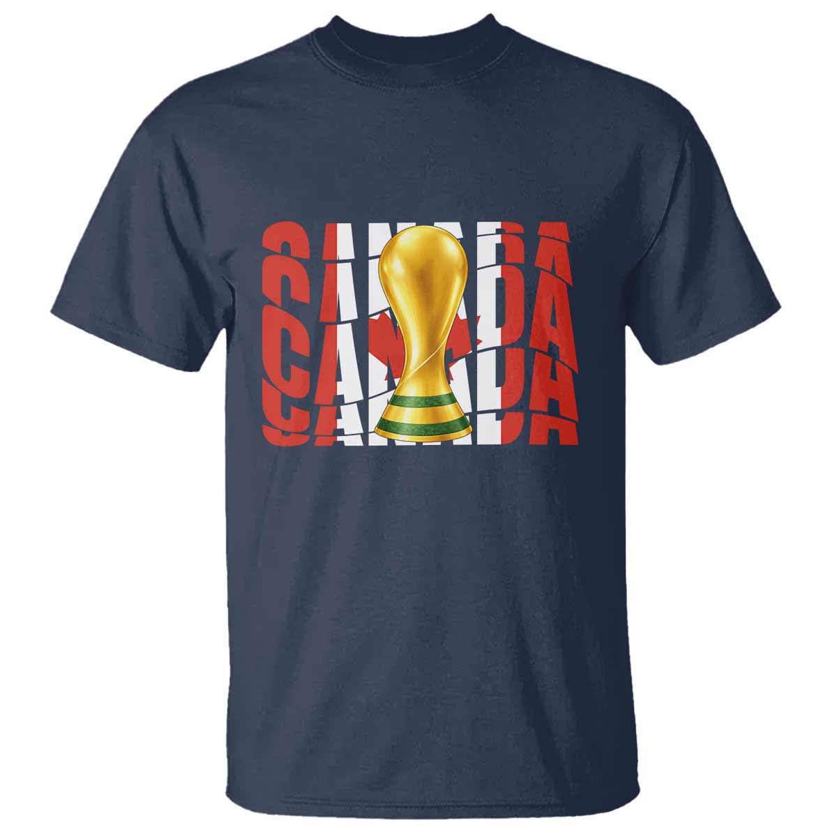 Proud Canada National Soccer Lover Fan Gift T Shirt