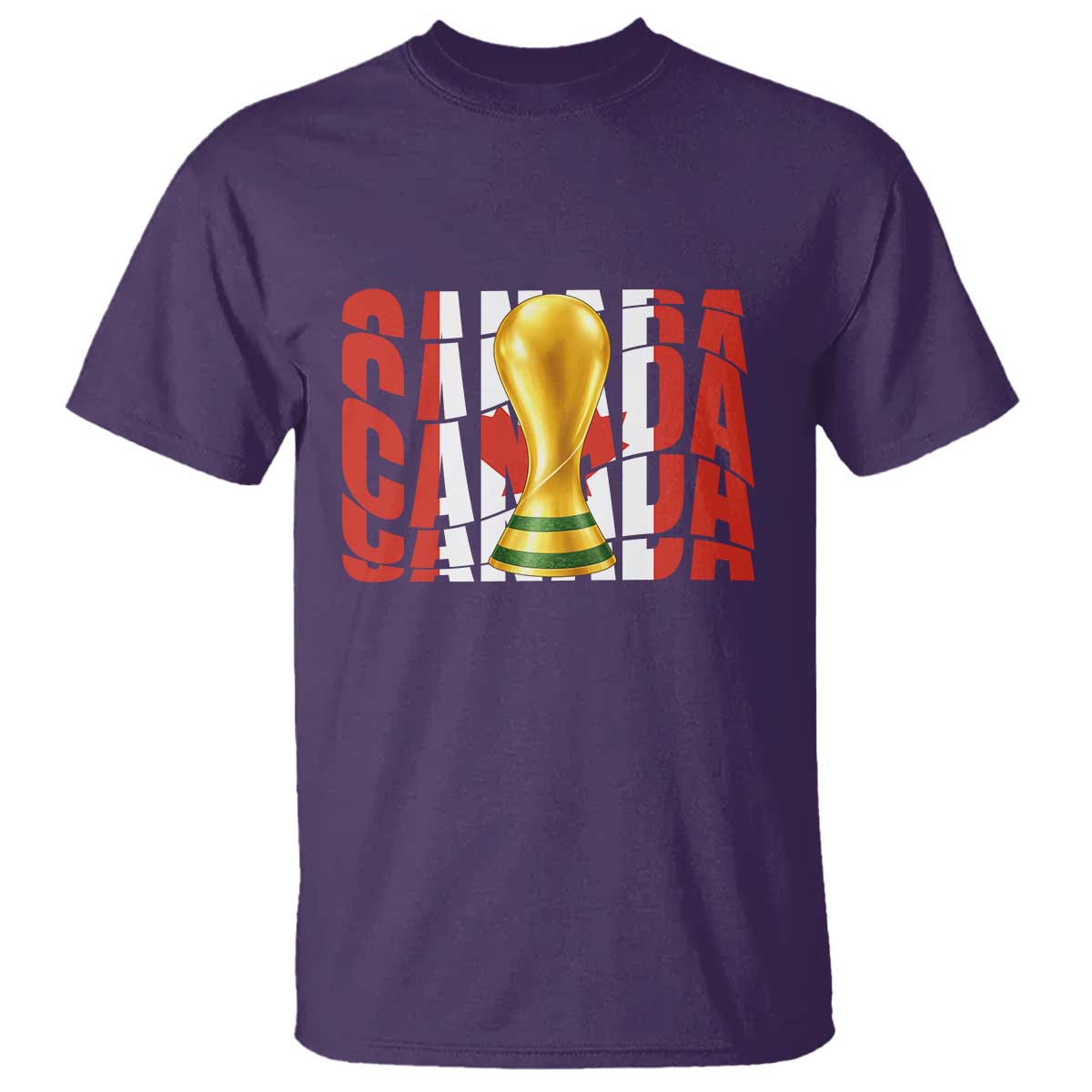 Proud Canada National Soccer Lover Fan Gift T Shirt