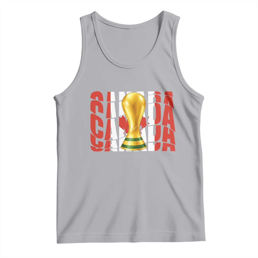 Proud Canada National Soccer Lover Fan Gift Tank Top