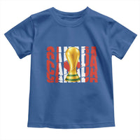 Proud Canada National Soccer Lover Fan Gift Toddler T Shirt