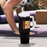 Proud Canada National Soccer Lover Fan Gift Tumbler With Handle
