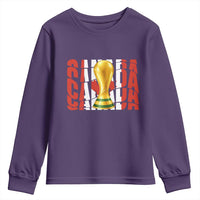 Proud Canada National Soccer Lover Fan Gift Youth Sweatshirt