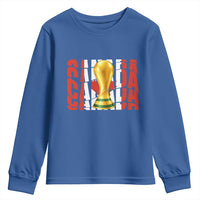 Proud Canada National Soccer Lover Fan Gift Youth Sweatshirt