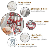 Proud Canadian National Soccer Lover Throw Blanket Football Fan Gift