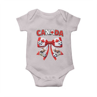 Proud Canadian National Soccer Lover Baby Onesie Football Fan Gift
