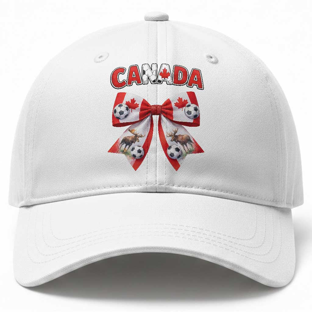 Proud Canadian National Soccer Lover Baseball Cap Football Fan Gift