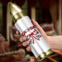 Proud Canadian National Soccer Lover Bullet Tumbler Football Fan Gift