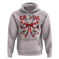 Proud Canadian National Soccer Lover Hoodie Football Fan Gift