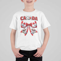 Proud Canadian National Soccer Lover T Shirt For Kid Football Fan Gift