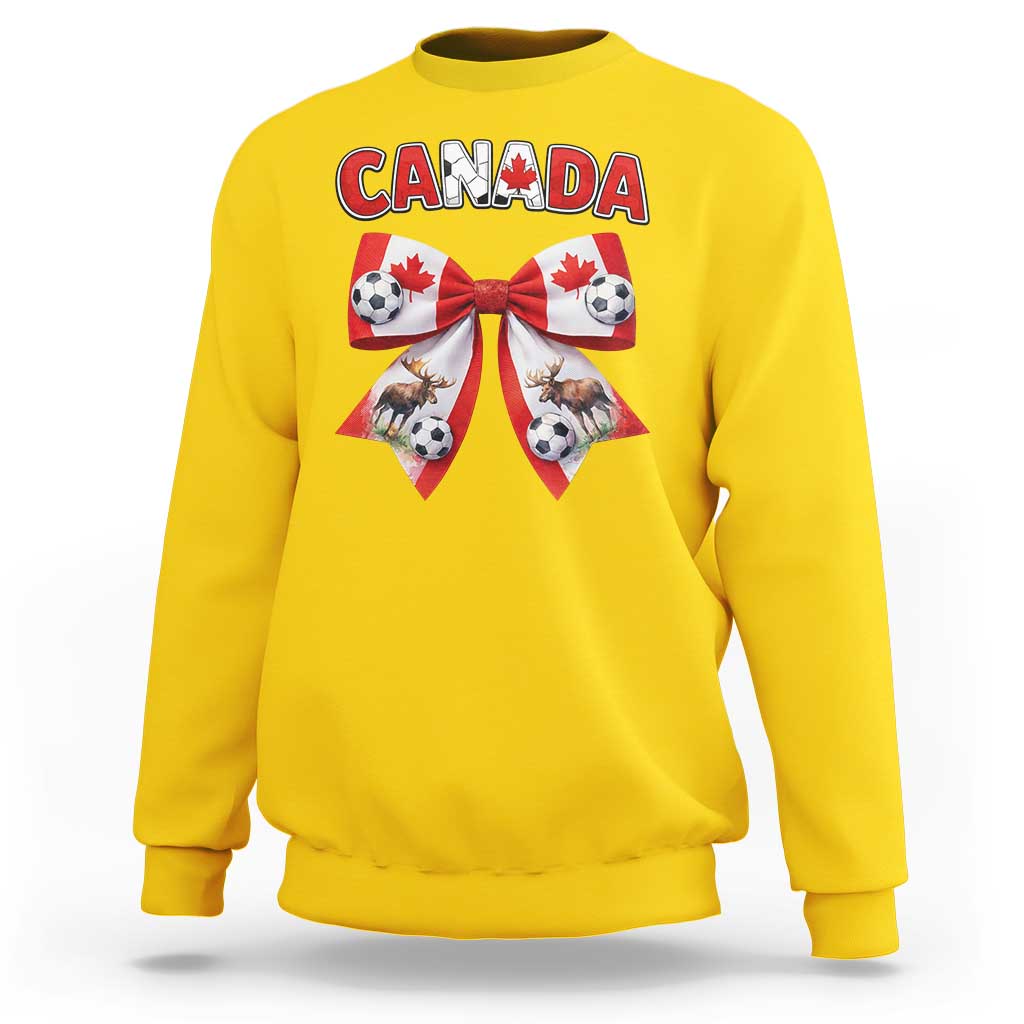 Proud Canadian National Soccer Lover Sweatshirt Football Fan Gift