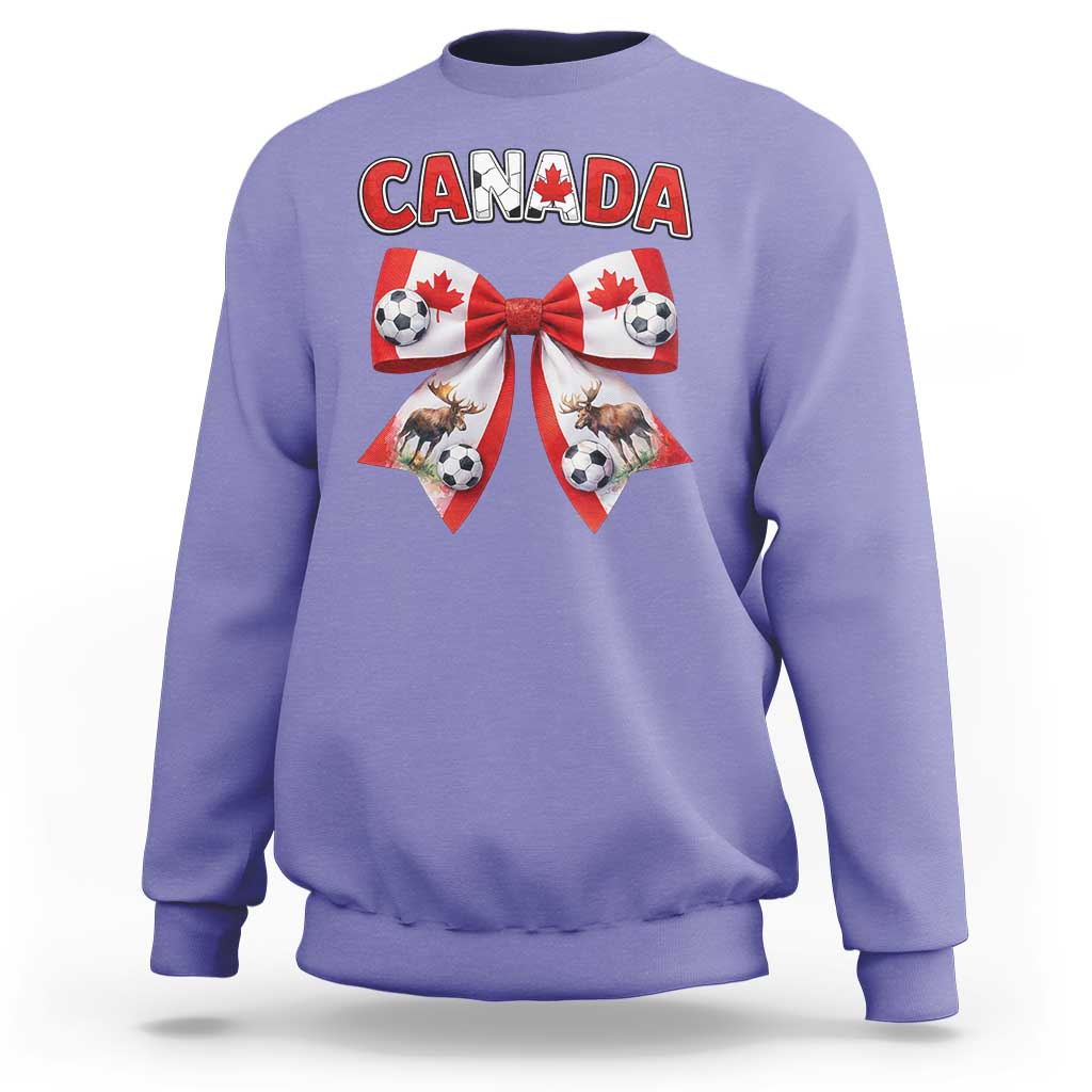 Proud Canadian National Soccer Lover Sweatshirt Football Fan Gift