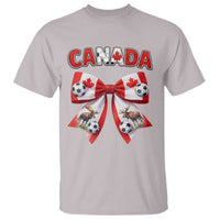 Proud Canadian National Soccer Lover T Shirt Football Fan Gift
