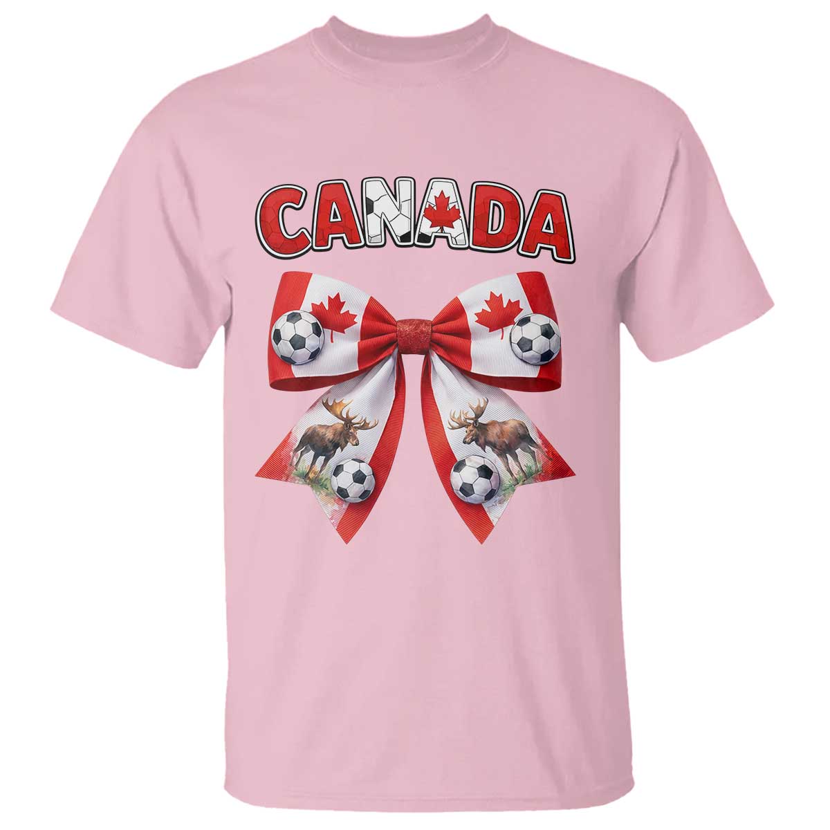 Proud Canadian National Soccer Lover T Shirt Football Fan Gift