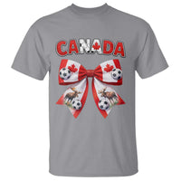 Proud Canadian National Soccer Lover T Shirt Football Fan Gift