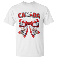 Proud Canadian National Soccer Lover T Shirt Football Fan Gift