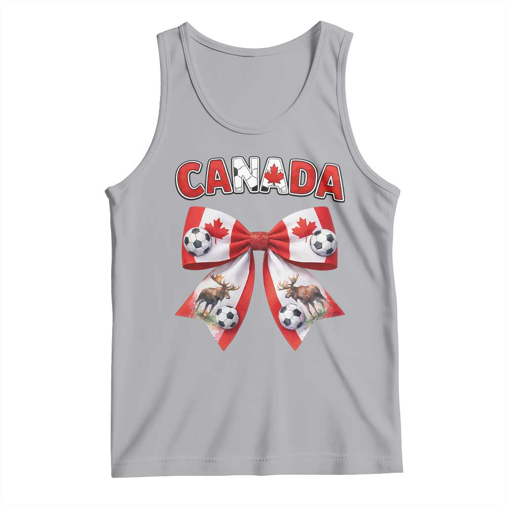 Proud Canadian National Soccer Lover Tank Top Football Fan Gift